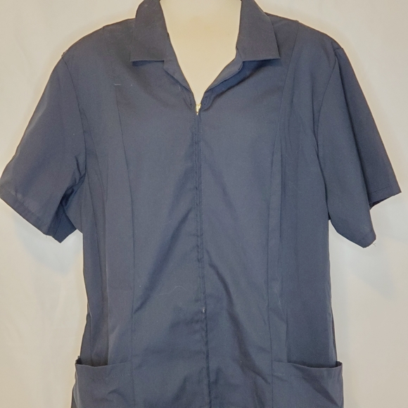 Red Kap Smock With Front Zipper Closure - Picture 5 of 8